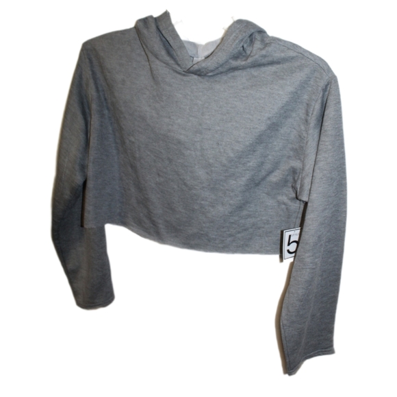 Women's Crop Top Hoodie - Picture 6 of 11